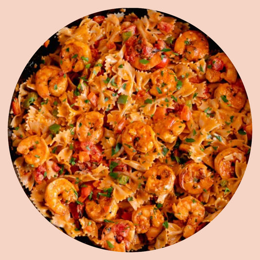 Cajun Shrimp Baked Pasta