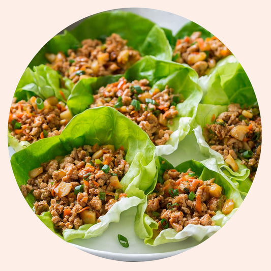 Saucy Turkey Lettuce Wraps