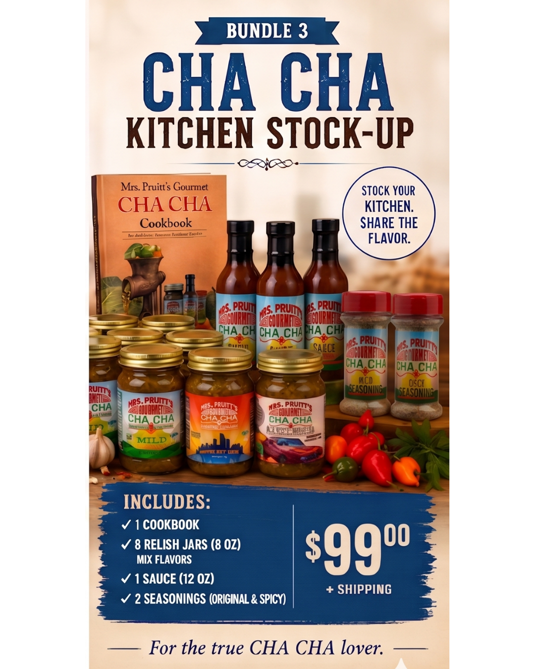 CHA CHA Kitchen Stock-Up