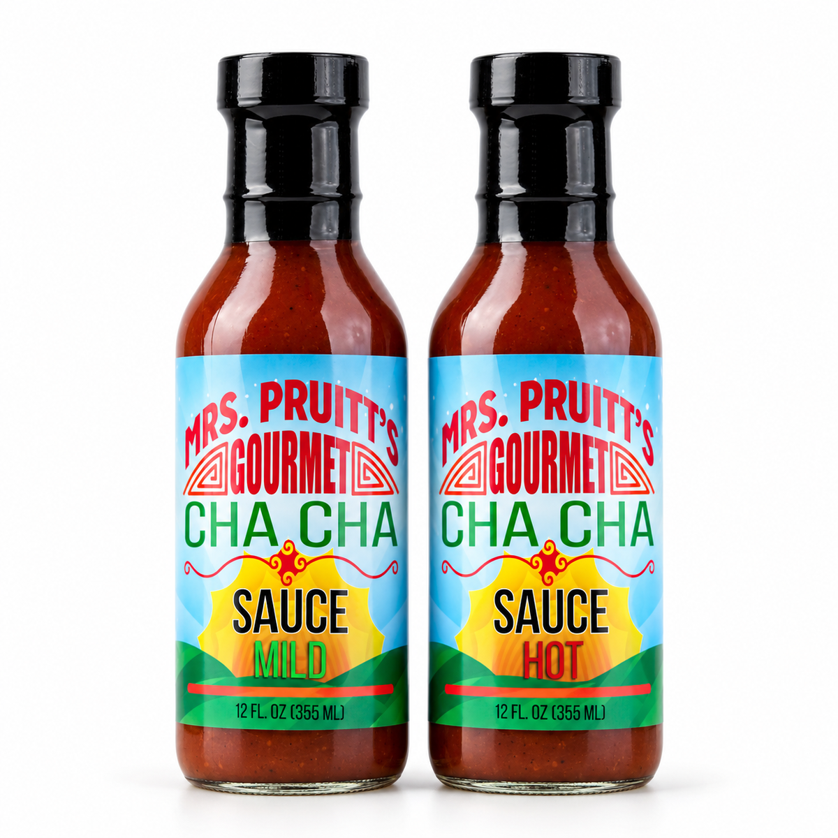 Mrs. Pruitt’s Gourmet CHA CHA Sauce Duo Hot