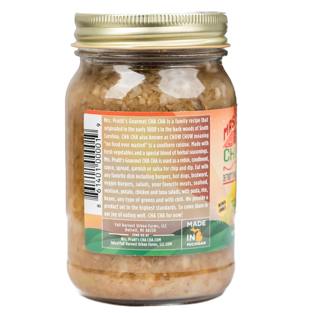 Mrs. Pruitt's Gourmet CHA CHA Caliente 16 oz.