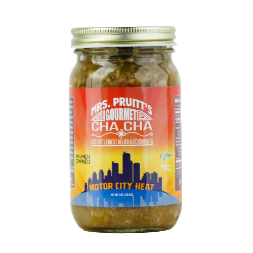 Mrs. Pruitt's Gourmet CHA CHA Motorcity Heat 8 oz. – My Store