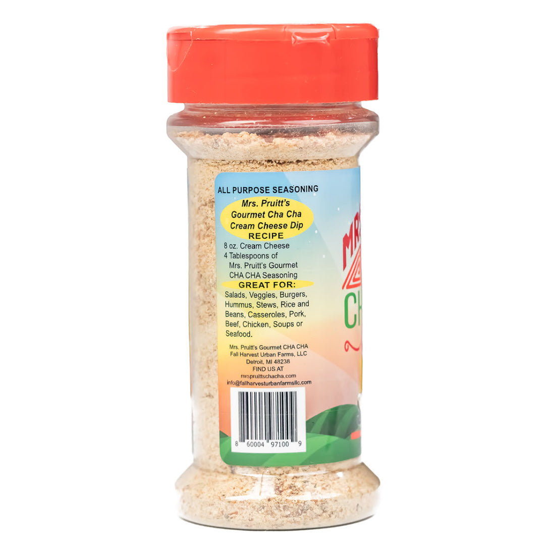 Mrs. Pruitt's Gourmet CHA CHA Mild Seasoning 3.2 oz