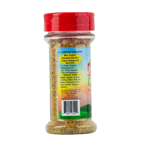 Mrs. Pruitt's Gourmet CHA CHA Mild Seasoning 3.2 oz