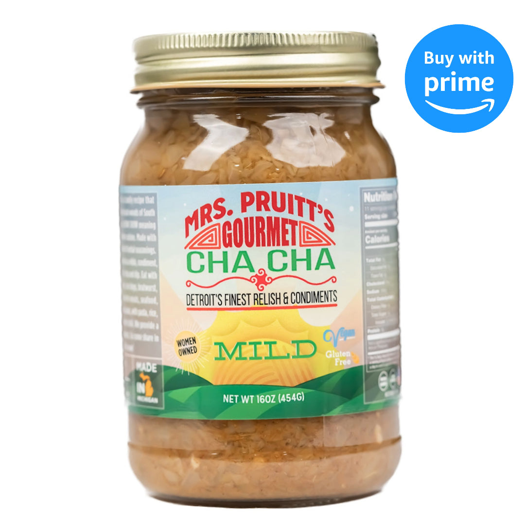 Mrs. Pruitt s Gourmet CHA CHA Mild 16oz My Store