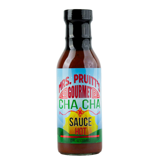 Mrs. Pruitt’s Gourmet CHA CHA Hot Sauce 5 oz.