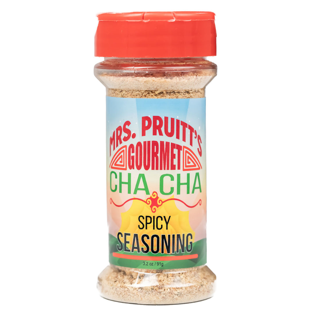 Mrs. Pruitt s Gourmet CHA CHA Spicy Seasoning 3.2 oz