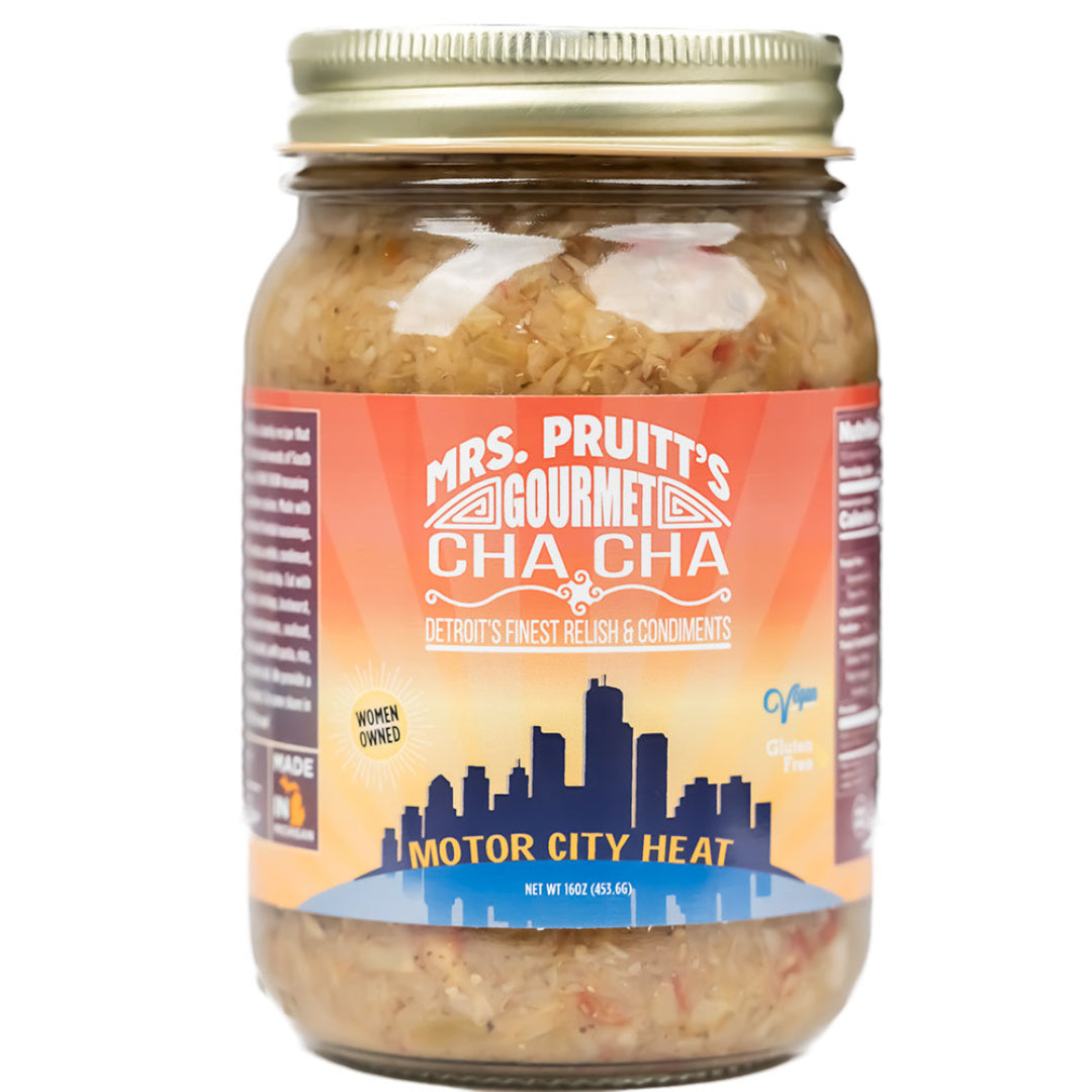 Bundle: Mrs. Pruitt's Gourmet CHA CHA Mild and Mrs. Pruitt's Gourmet CHA CHA Motor City Heat