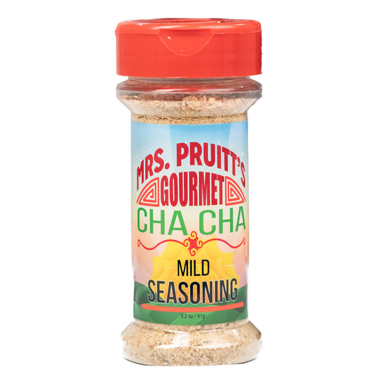 Mrs. Pruitt's Gourmet CHA CHA Mild Seasoning 3.2 oz