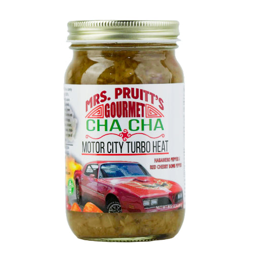Mrs. Pruitt's Gourmet CHA CHA Turbo Heat 8 oz.