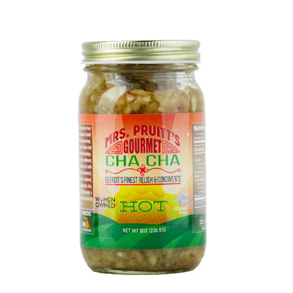 Mrs. Pruitt's Gourmet CHA CHA Hot 8 oz.